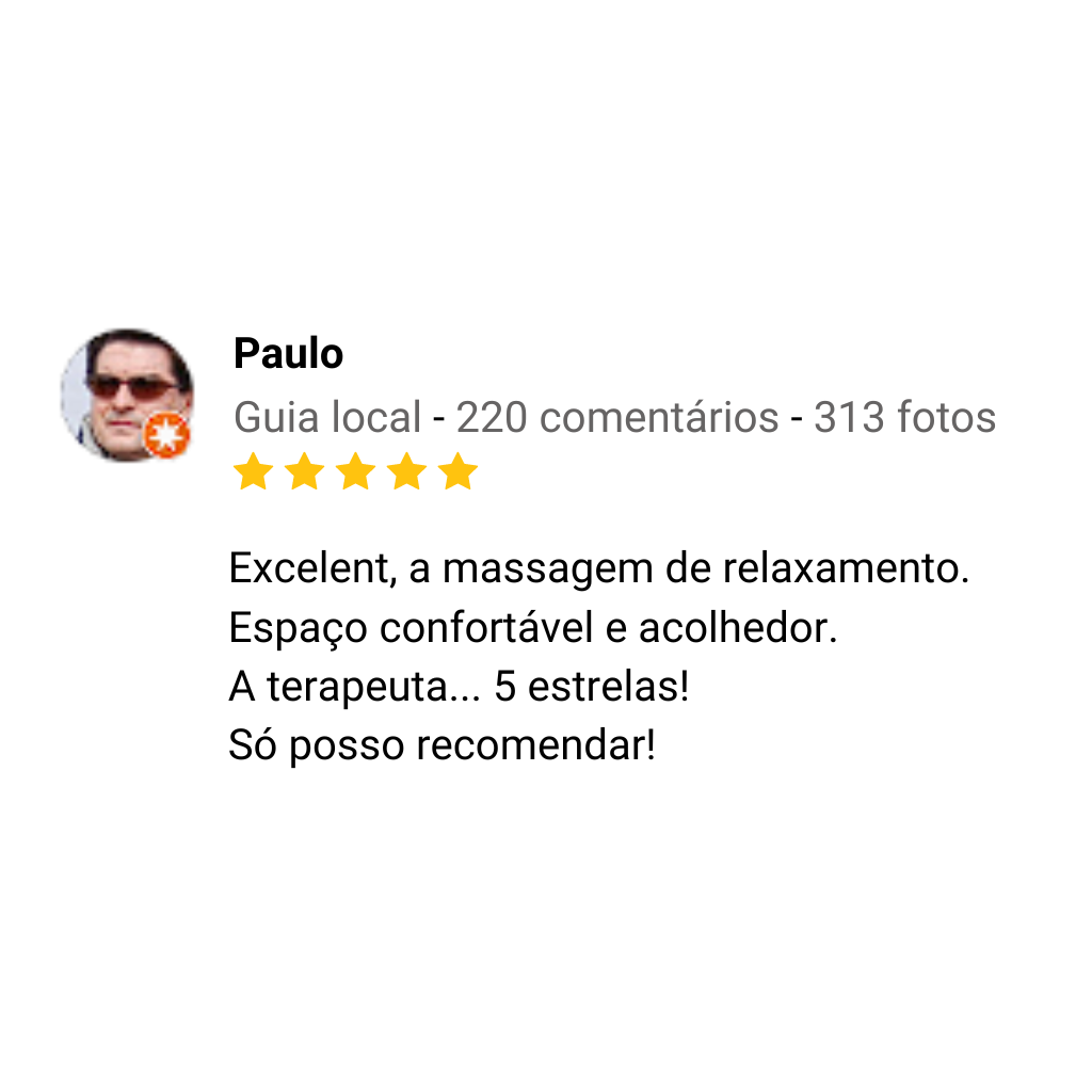 Massagens relaxamento preços